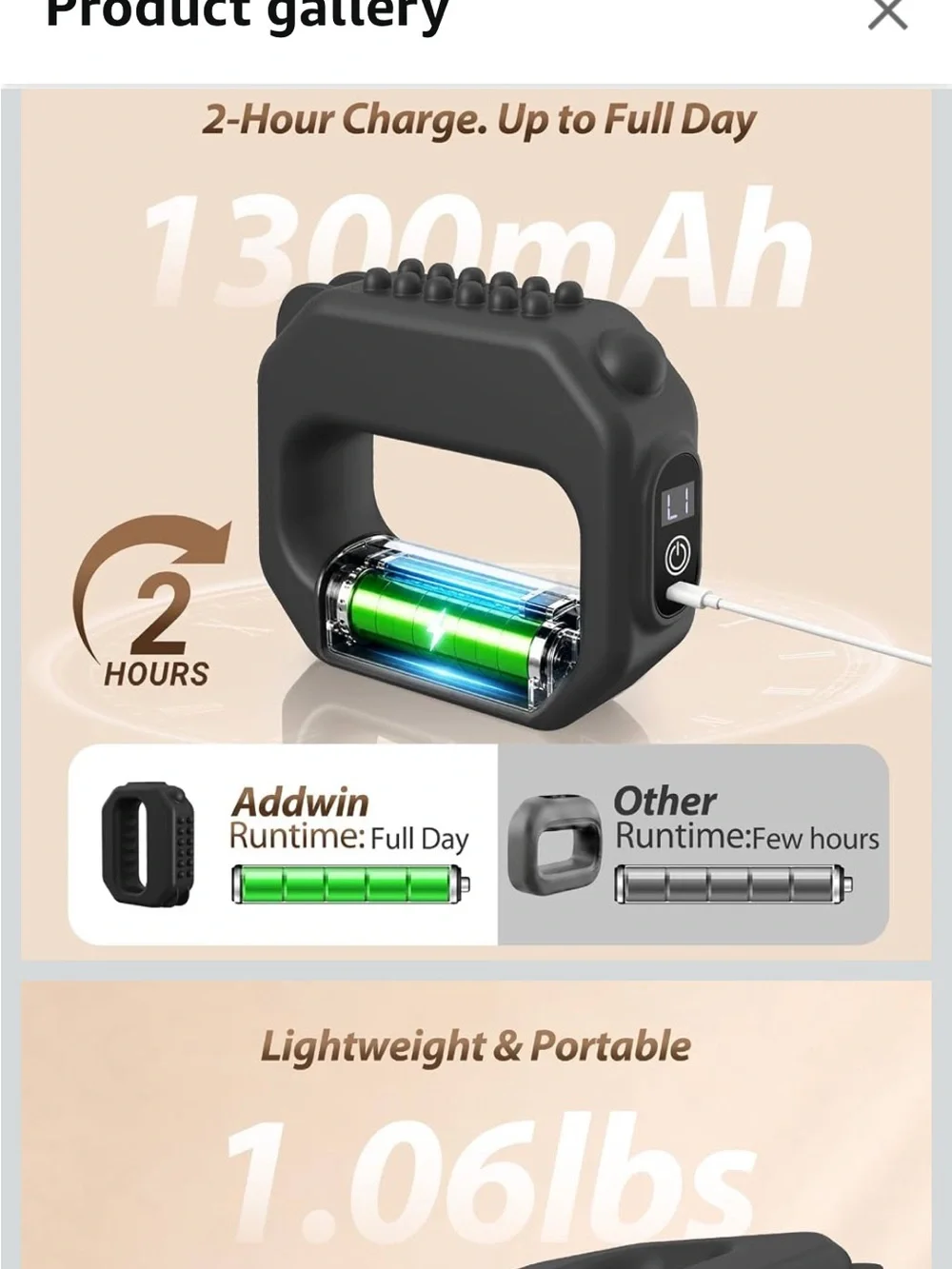 NEW AddWin Black Fascia Ring R10 Adjustable Belt Full Body 6 Level Message Gym